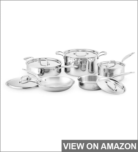 Top 10 Best Stainless Steel Cookware without Aluminum Quick Buying