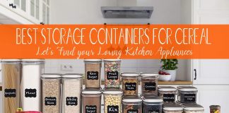 10 Best Storage Containers for Cereal Buying Guide