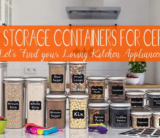 10 Best Storage Containers for Cereal Buying Guide